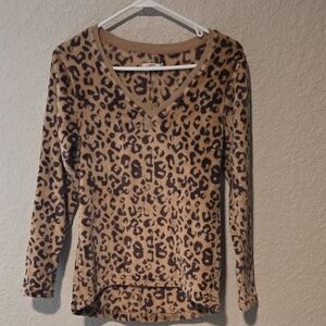 UGG Leopard Fuzzy Sweater